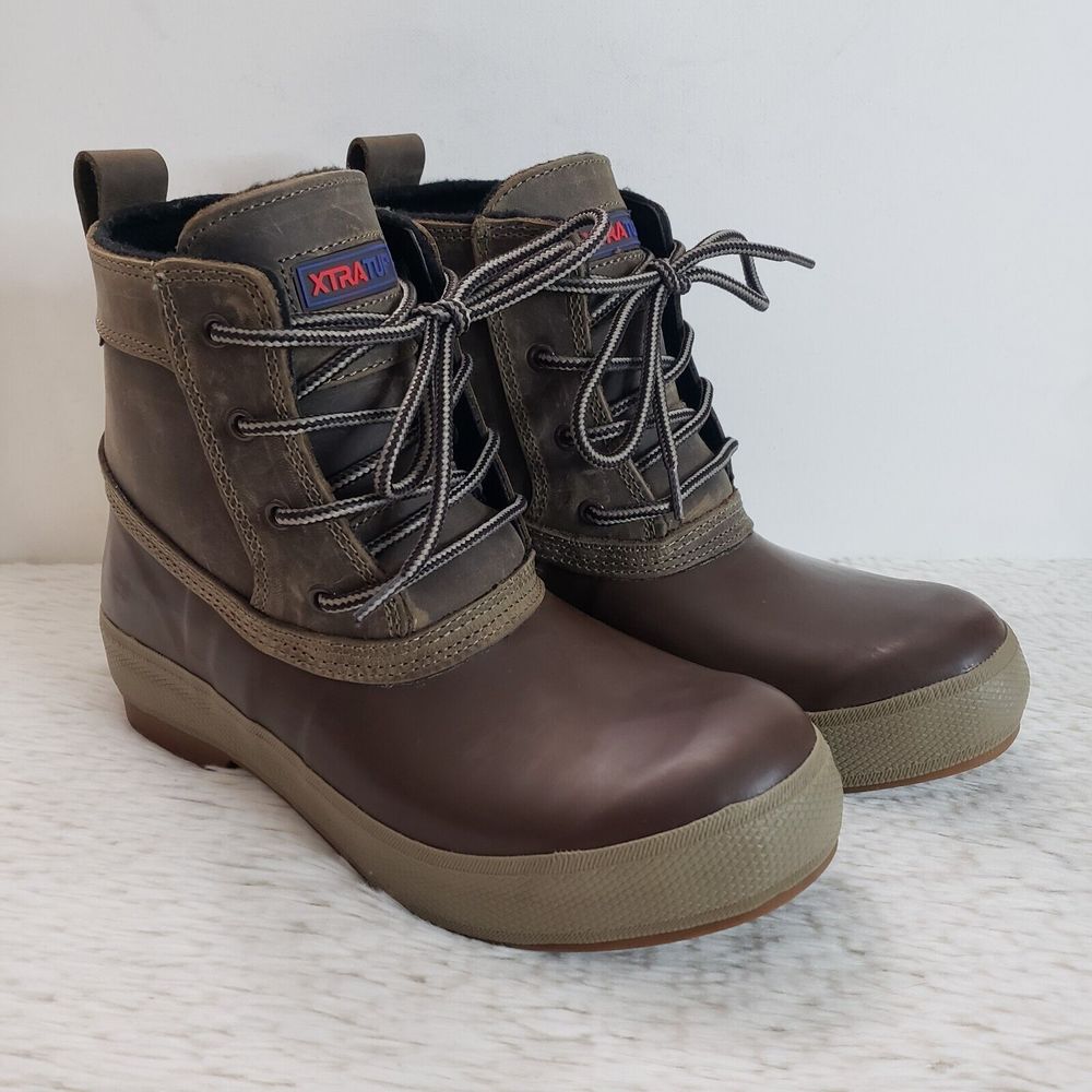 XTRATUF Women's Brown Winter & Rain Boots